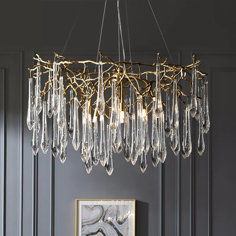 Decorative Raindrop Chandelier