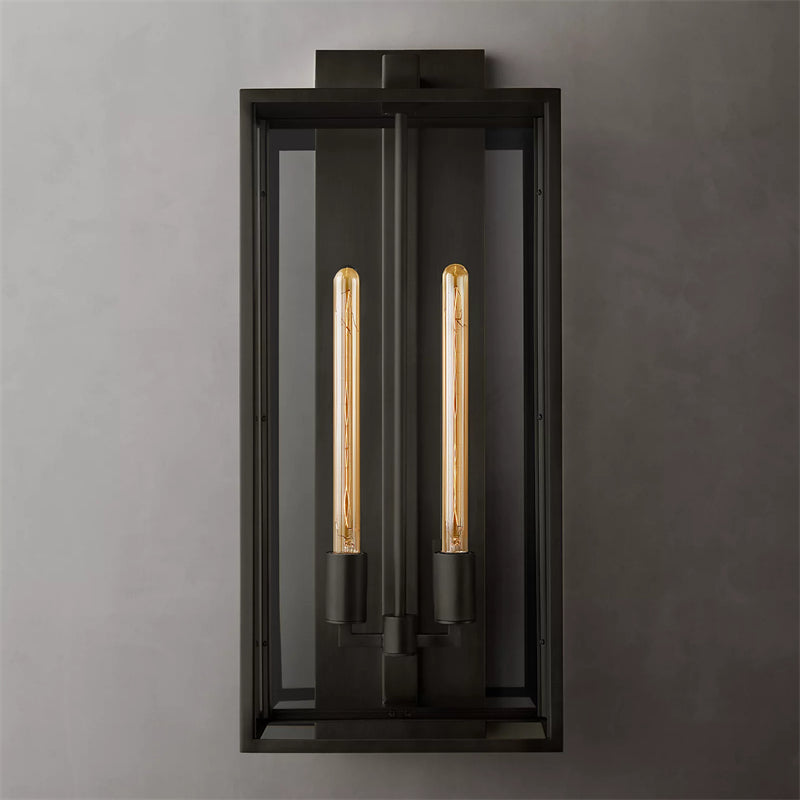 Beckman Modern Outdoor Wall Sconce 28", Modern Wall Lamp