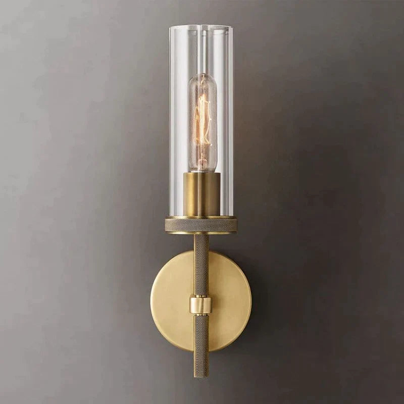 Annie Modern Knurled Wall Sconce 14" H