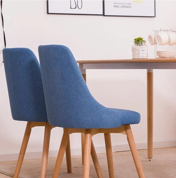 Herassio - Modern Cloth Dining Chair