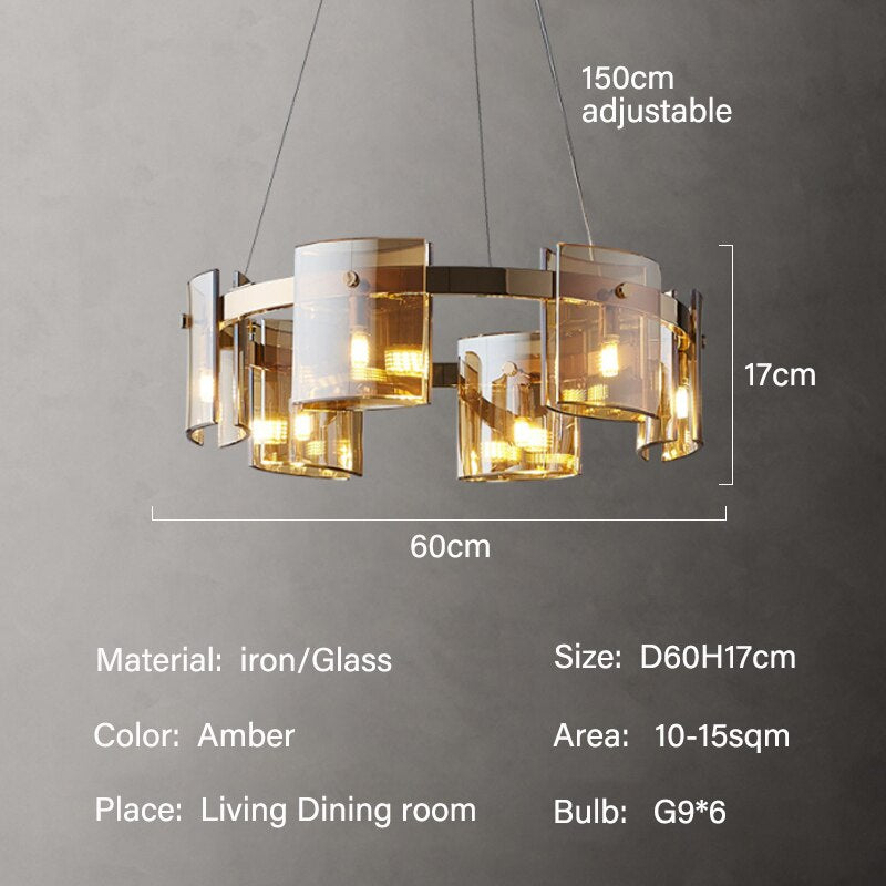 Crystal Light Fixture