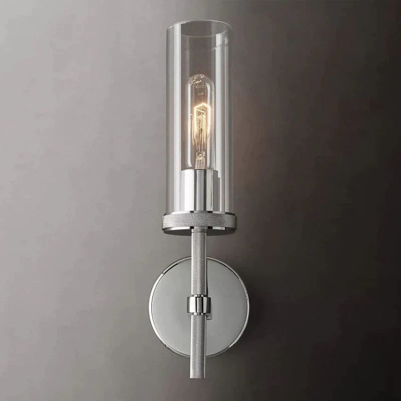 Annie Modern Knurled Wall Sconce 14" H