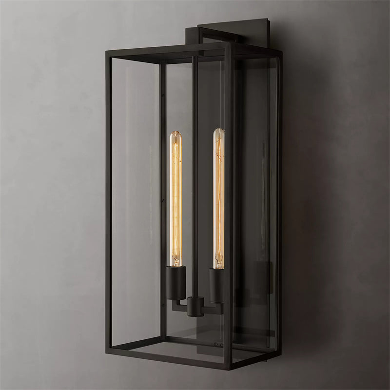 Beckman Modern Outdoor Wall Sconce 28", Modern Wall Lamp