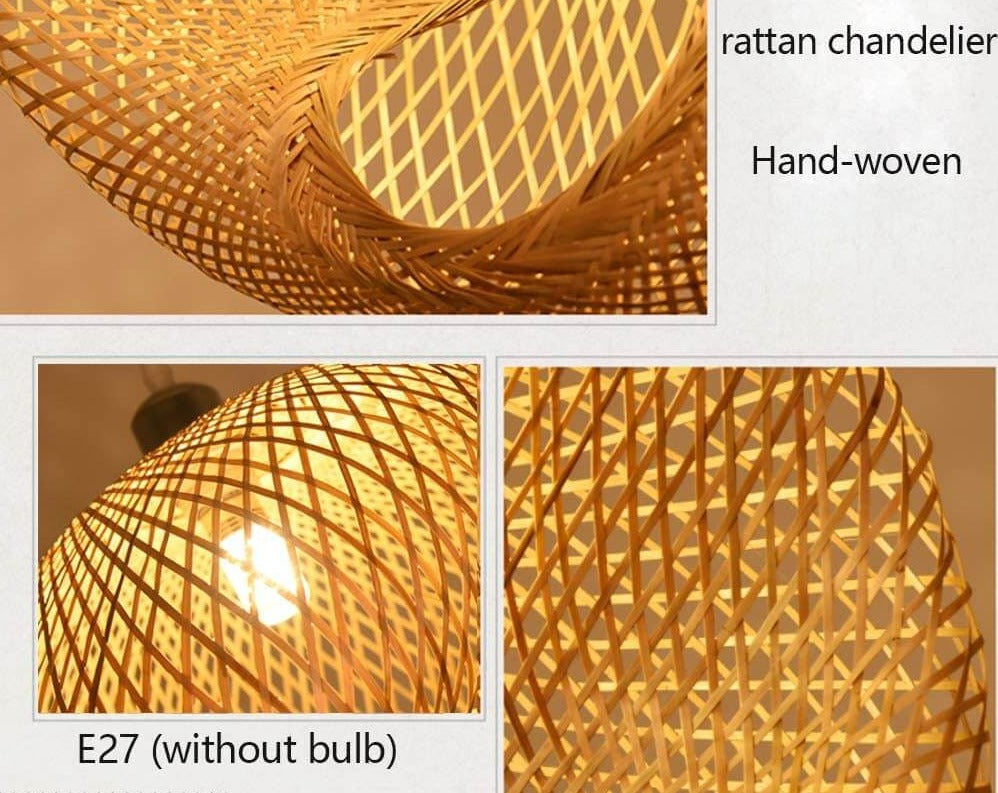 Modern Bamboo Asia Style Chandelier