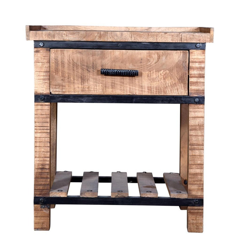 Sneha - 1-Drawer Bedside Table