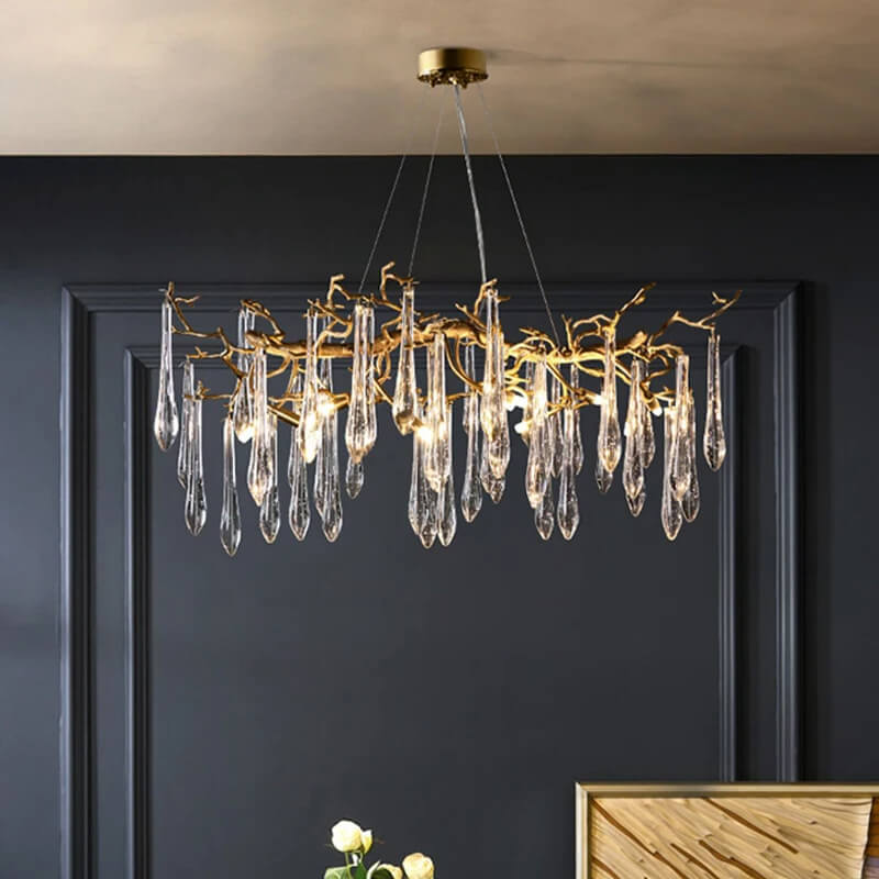 Decorative Raindrop Chandelier