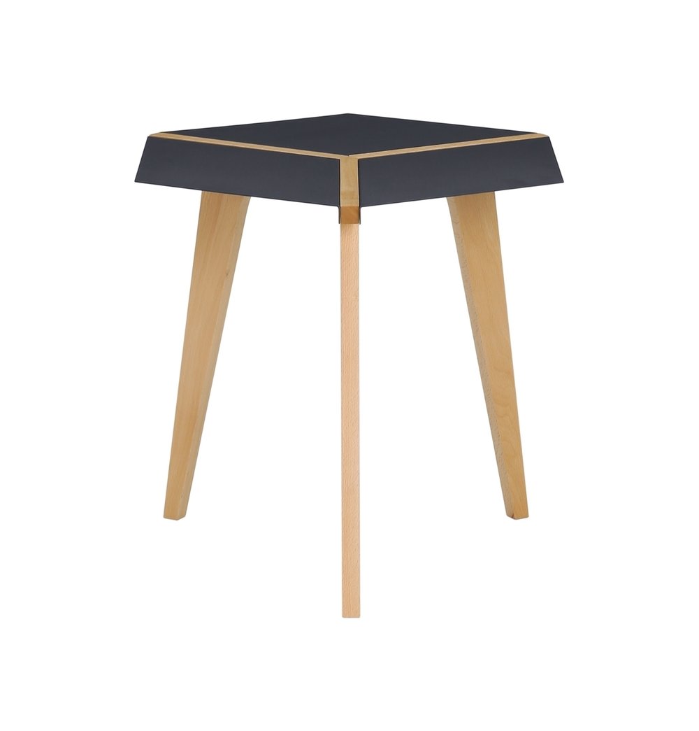 Birch - Hexagon Side Table