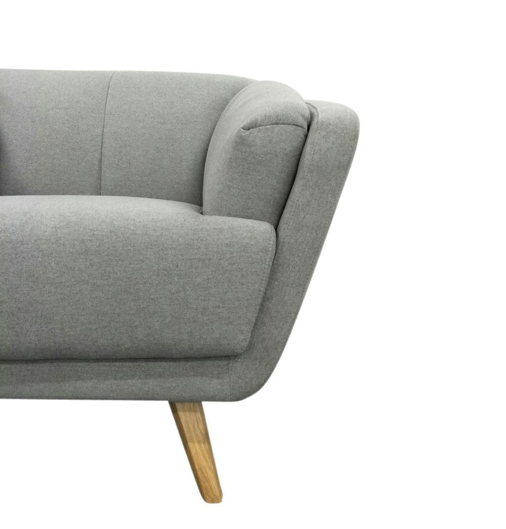 Alice - Light Grey Armchair