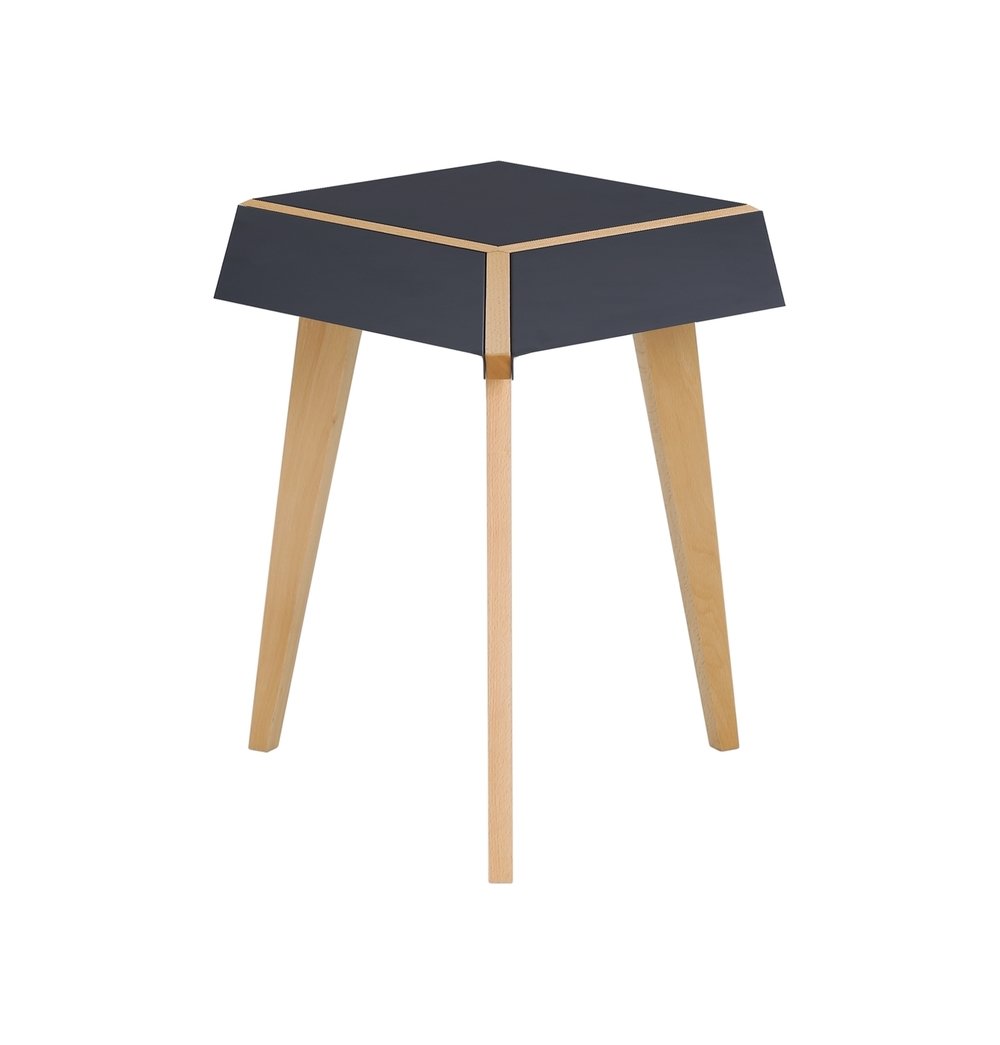 Birch - Hexagon Side Table