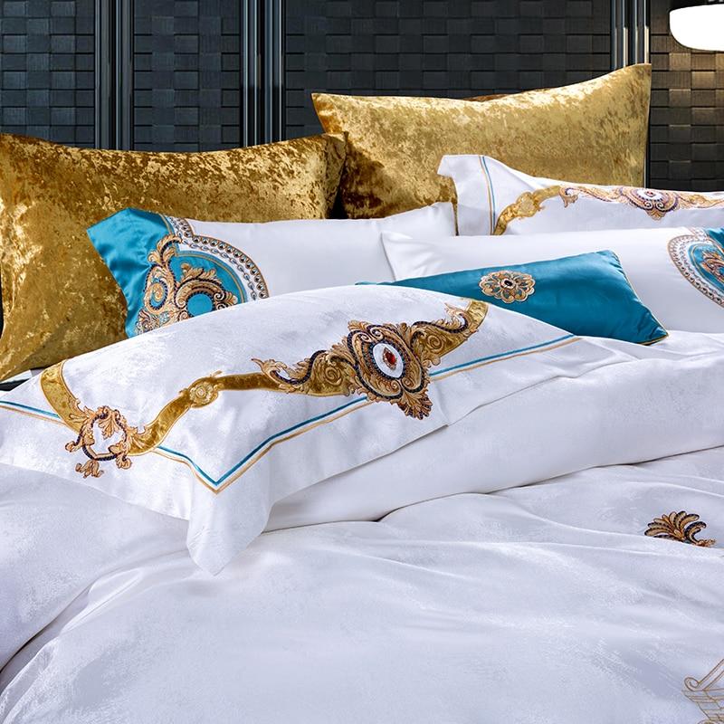 Luxury Royal White Bedding Set