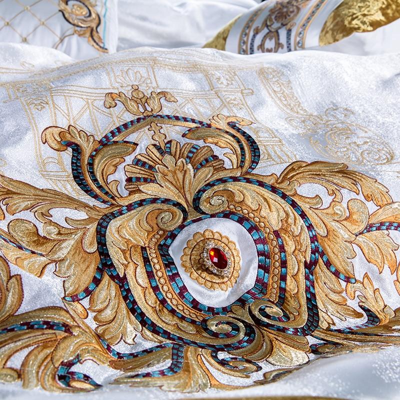 Luxury Royal White Bedding Set