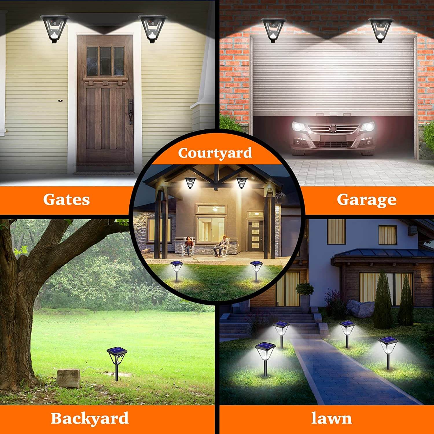 Waterproof Led Solar Walkway Lights