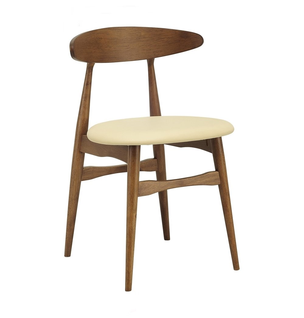 Telyn - Cocoa & Cream Dining Chair