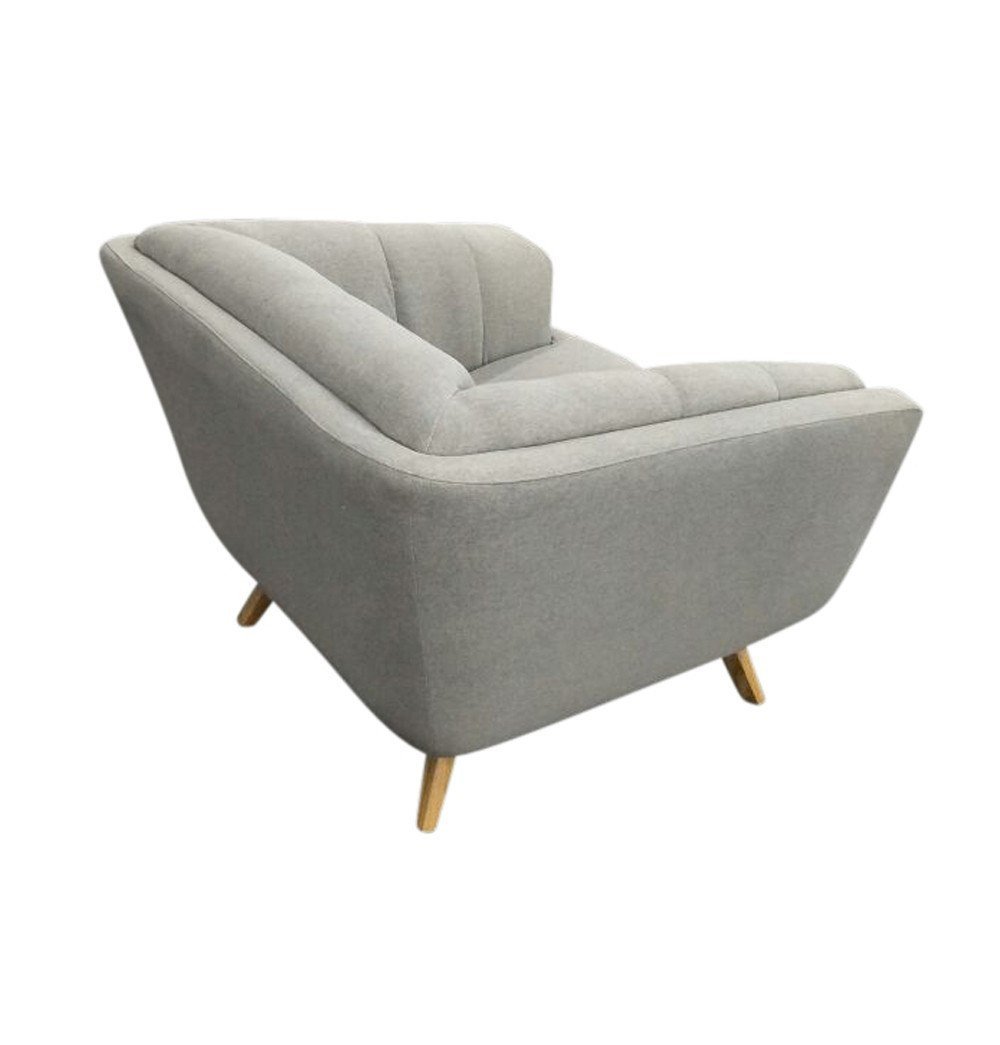 Alice - Light Grey Armchair