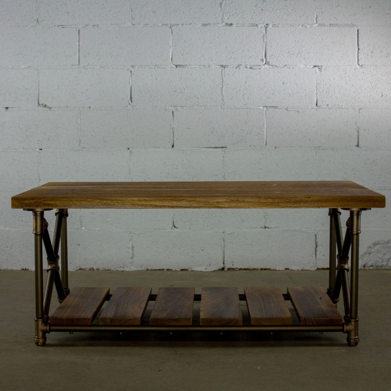 Modern Rectangular Two Tier Center Piece Table