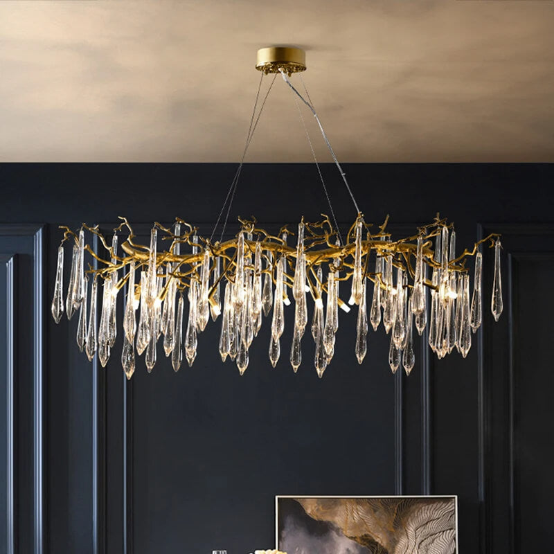 Decorative Raindrop Chandelier