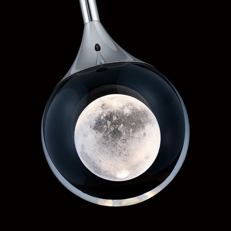 Moon Shape Pendant Light