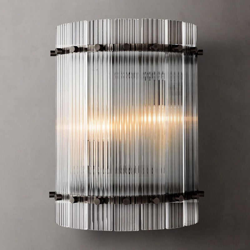San Marc Semicircle Candlestick Wall Sconce 17"