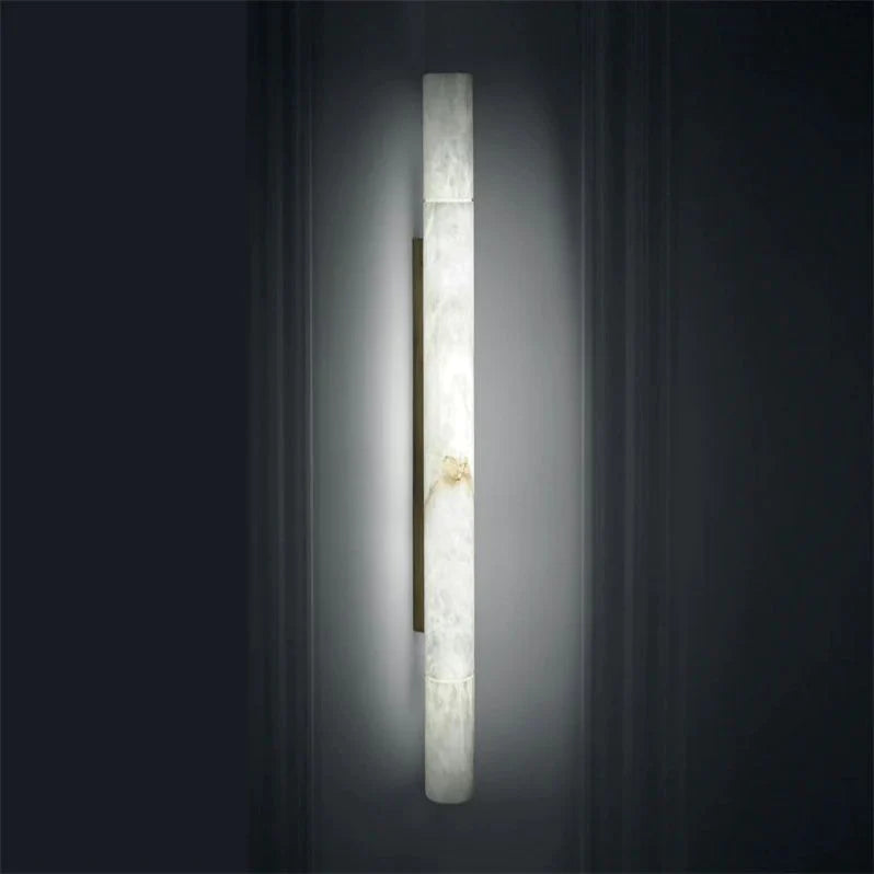 Myles Alabaster Long Sconce, Room Wall Lamp