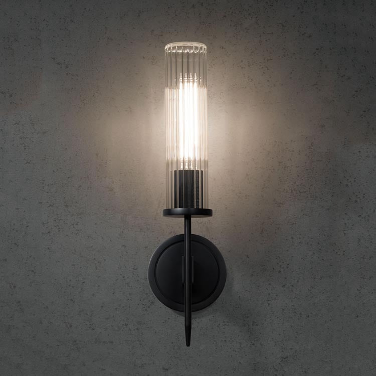 Industrial Single Candle Wall Sconce