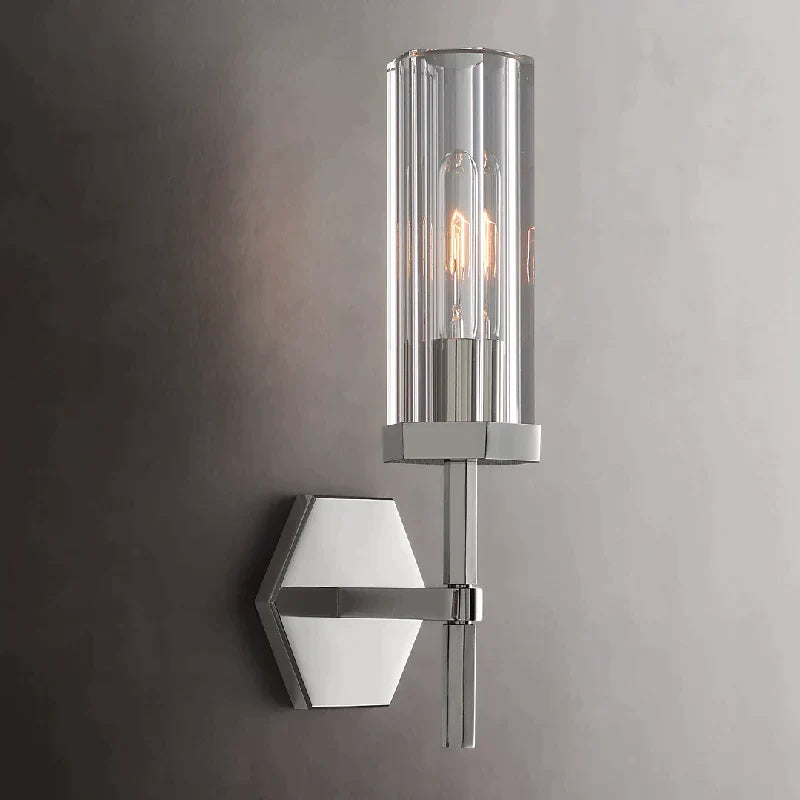 Annie Short Torch Wall Sconce, Wall Light For Living Room