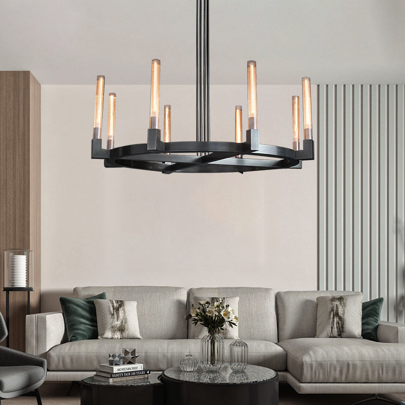 Channe Round Chandelier 48"