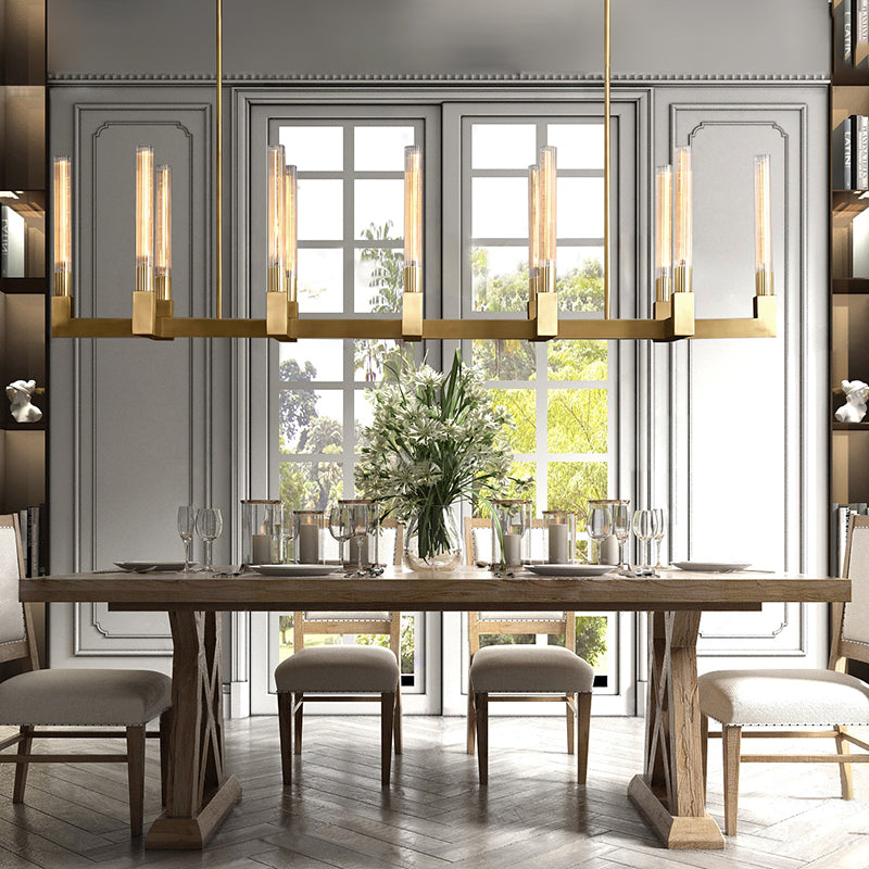 Channe Linear Chandelier 67"