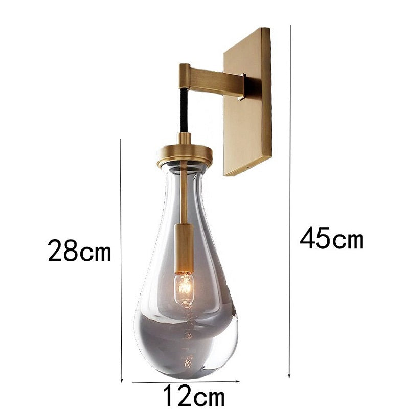 Berit – Modern Luxury Water Drop Wall Lamp Nordic