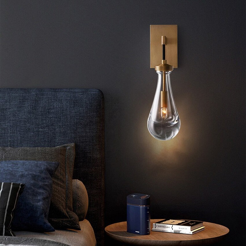 Berit – Modern Luxury Water Drop Wall Lamp Nordic