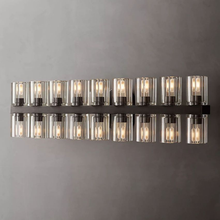 Arcachon Crystal Wall Sconce 26"W