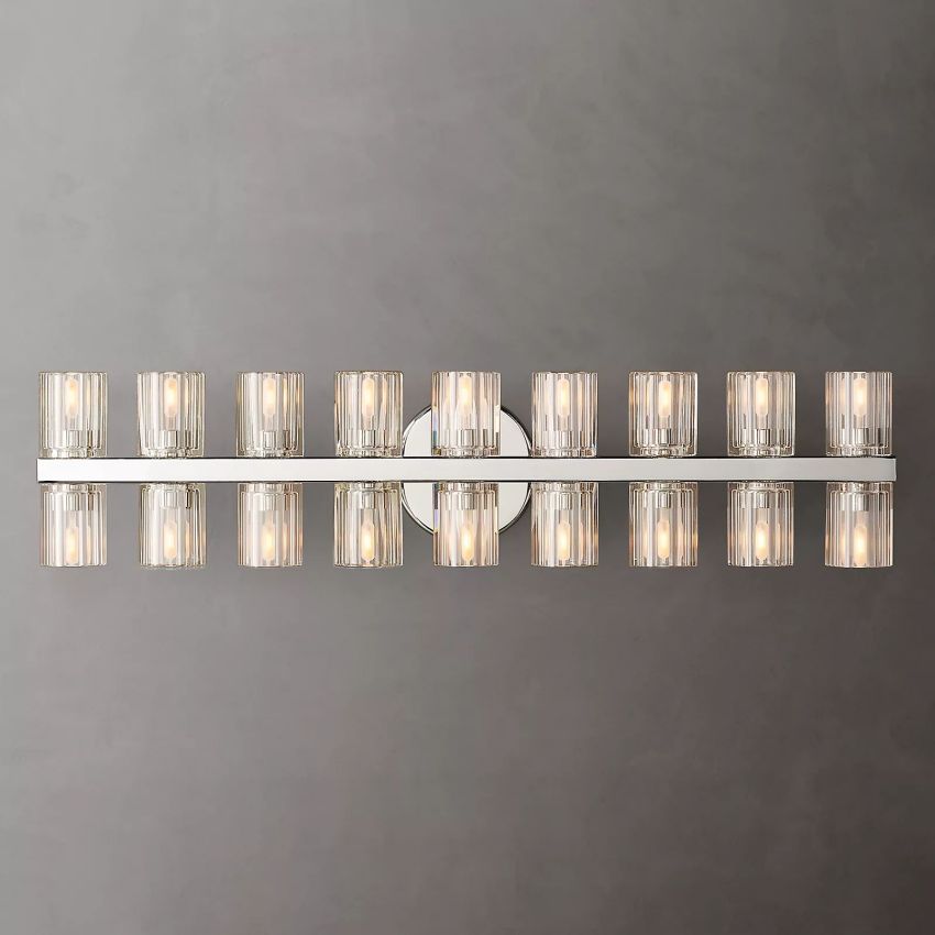 Arcachon Crystal Wall Sconce 26"W