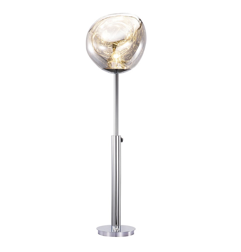 Matilda - Chrome Lava Floor Lamp