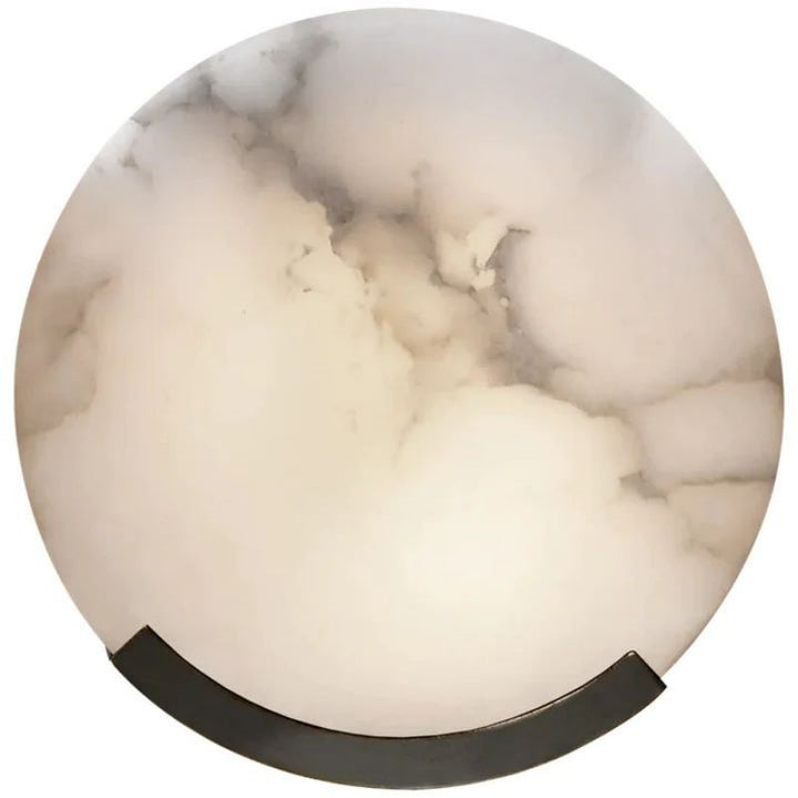 Labster Round Plate Sconce