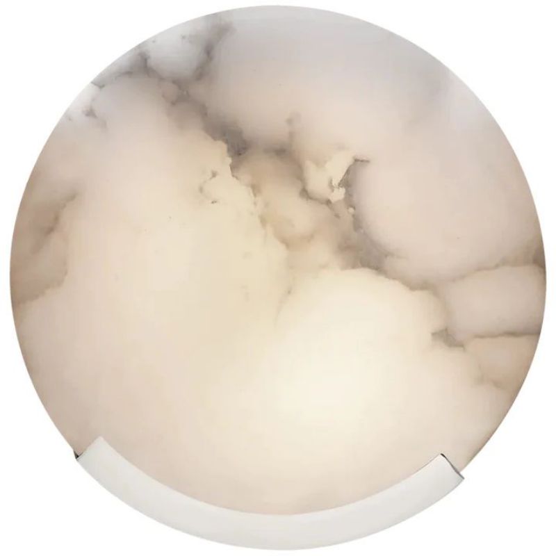 Labster Round Plate Sconce