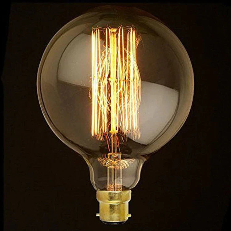 B22 G125 40W Vintage Industrial Filament Bulb