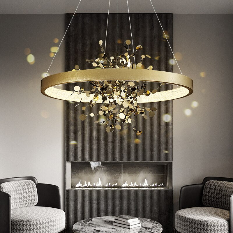 Modern Abstract Chandelier