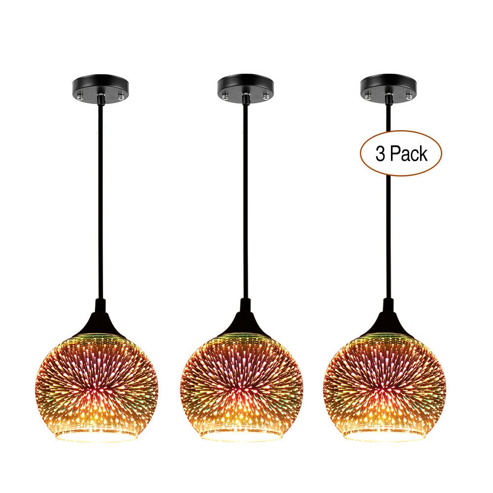 Modern 3D Colorful Pendant Lamp - D