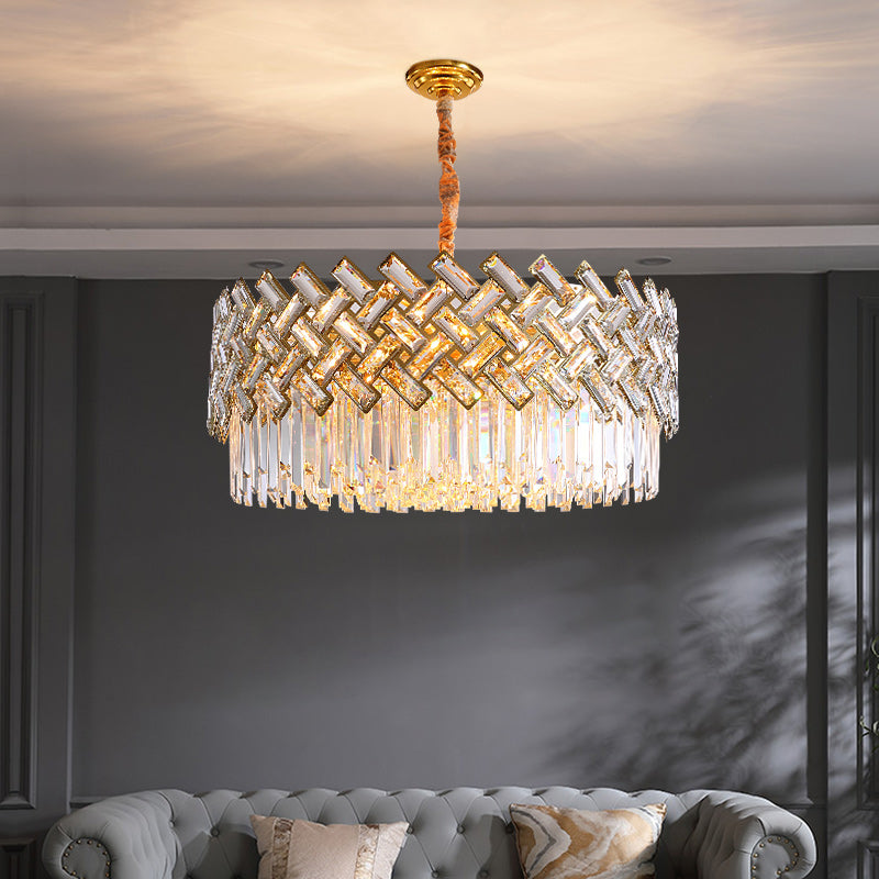 Luxury Round Chandelier Crystal