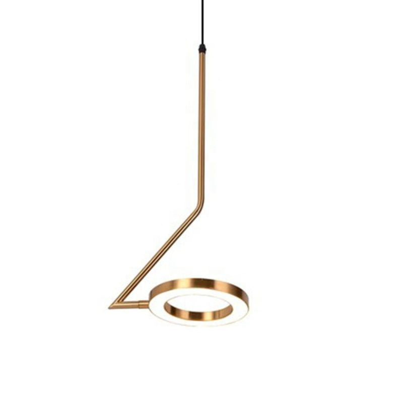 Postmodern Line Ring Lamp