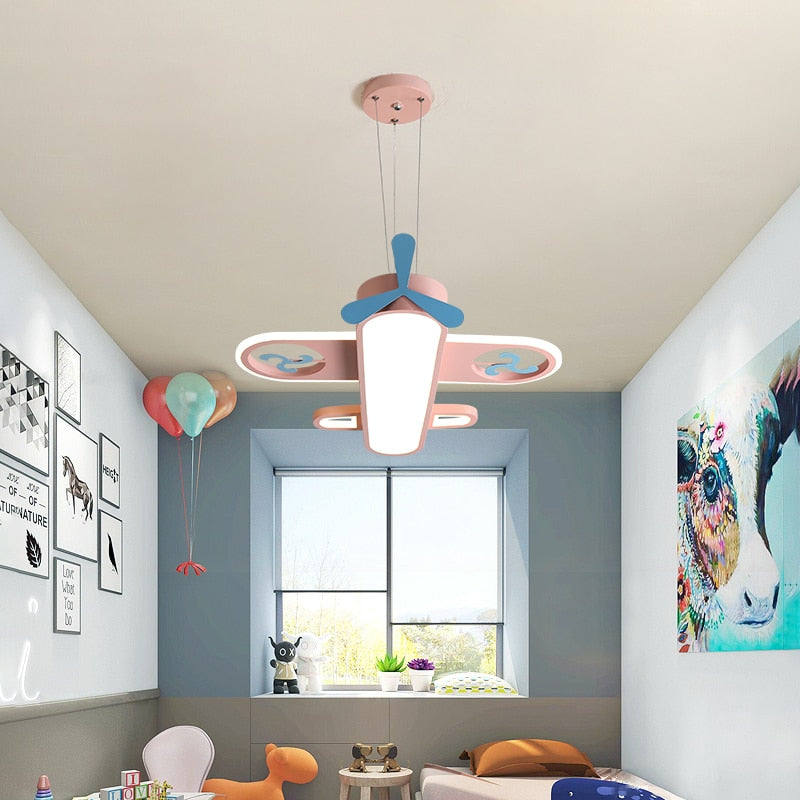 Modern Led Kids Bedroom Pendant Children