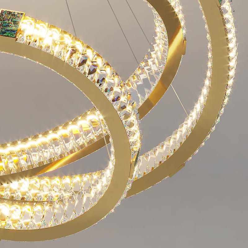 Golden Villa Ring Chandelier