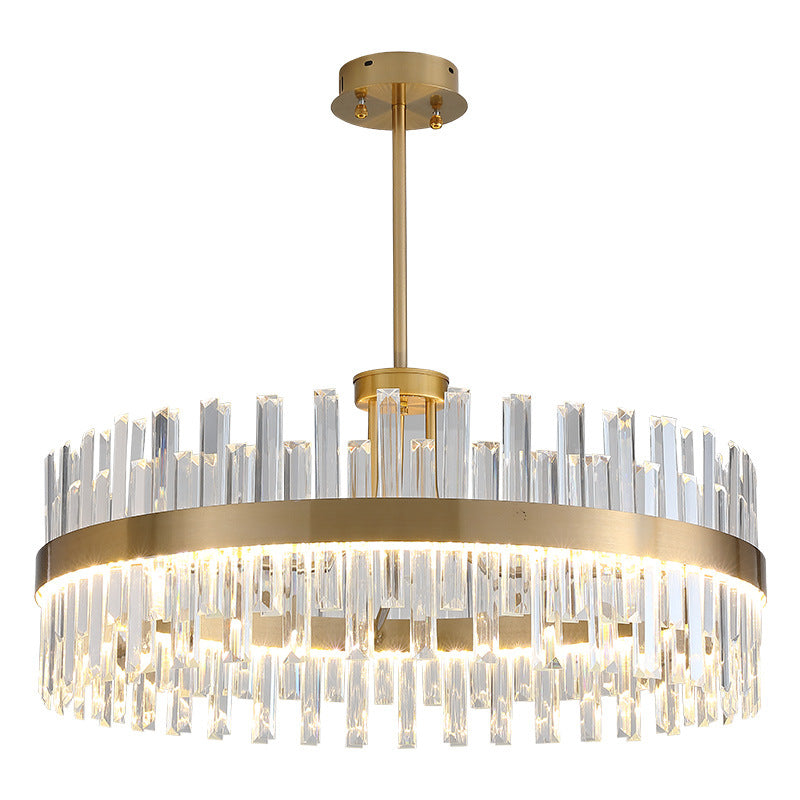 Modern Gold Luxury Crystal Chandelier