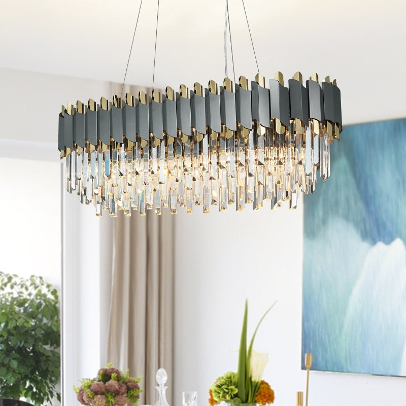 New Modern Crystal Luxury Pendant Chandelier