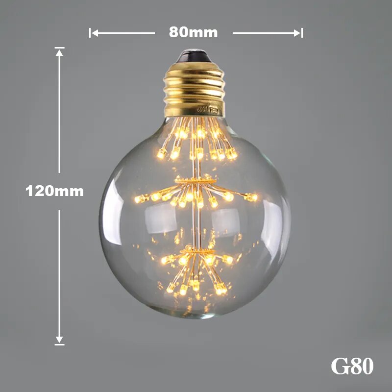 LED Edison Vintage Starry Sky Lamp