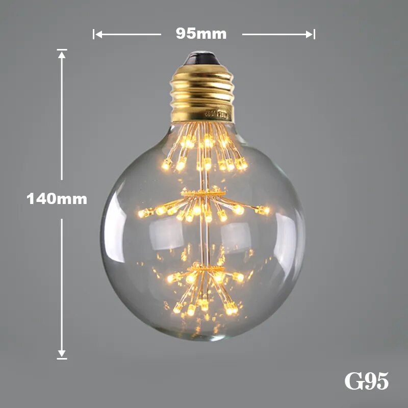 LED Edison Vintage Starry Sky Lamp