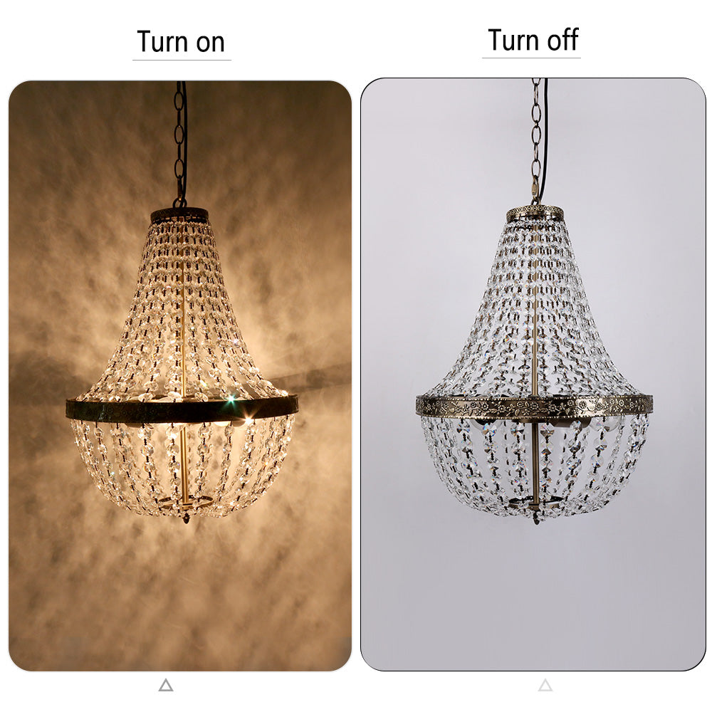 Modern Light Luxury Crystal Chandelier