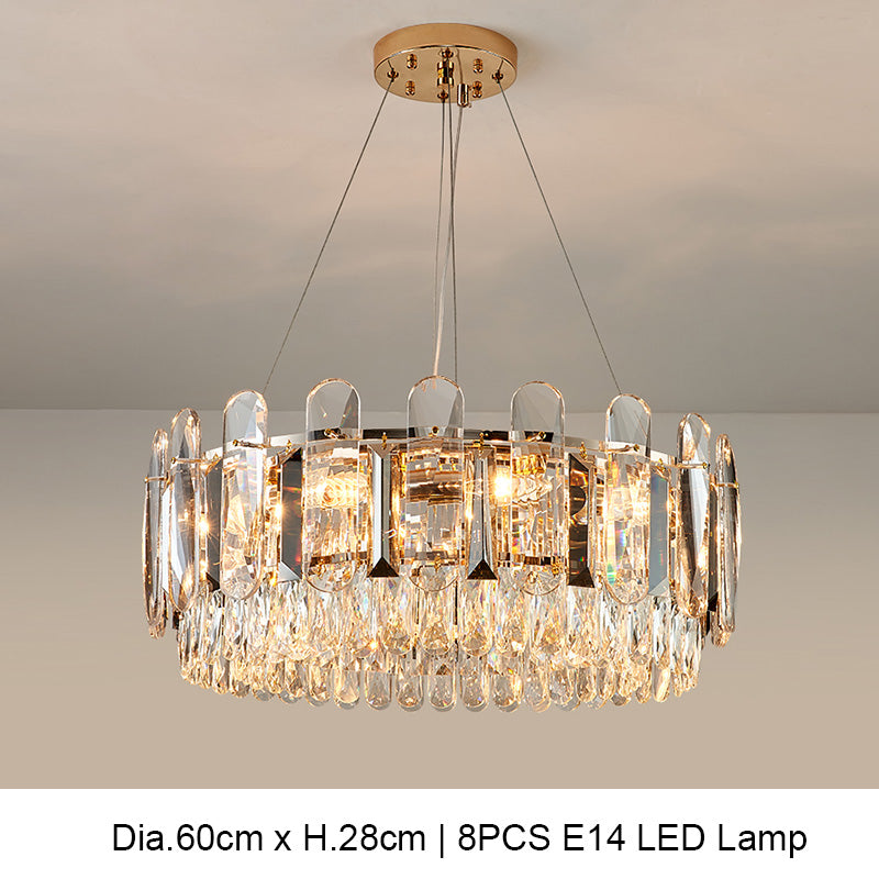 Large Crystal Chandelier