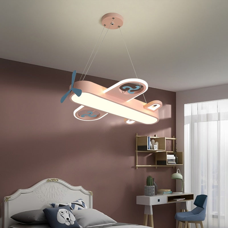 Modern Led Kids Bedroom Pendant Children