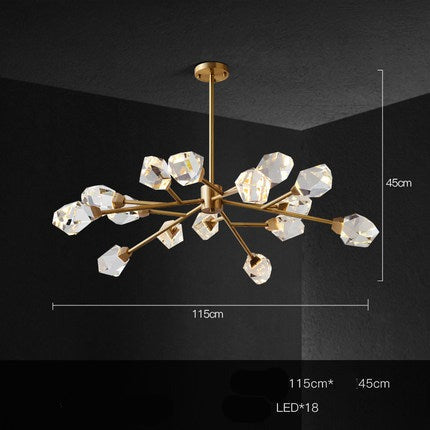 Cooper Modern Luxury Crystal Chandelier