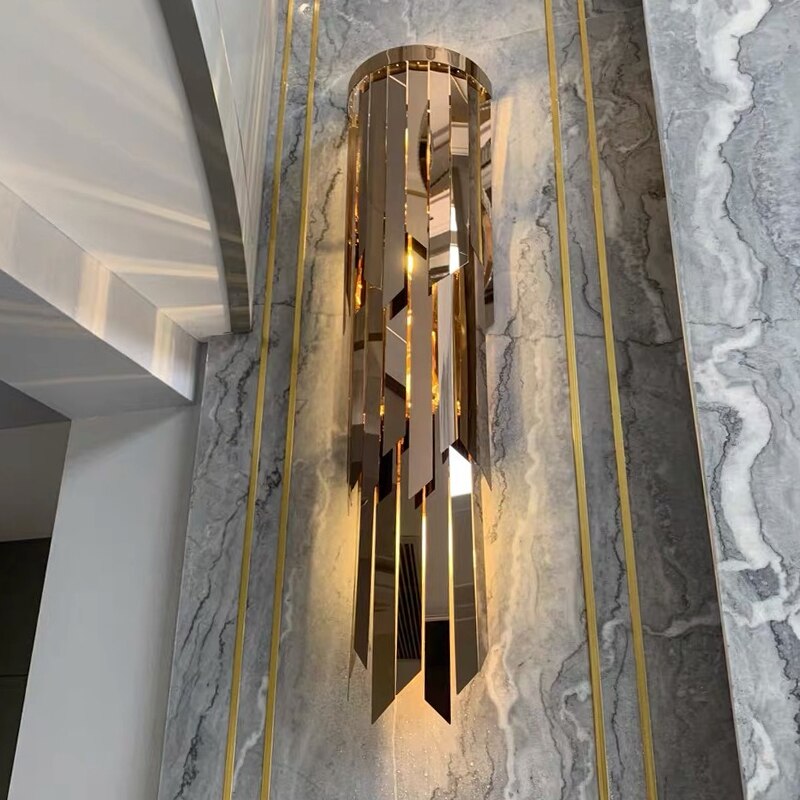 Creative Luxury Modern Gold Wall Sconce For Bedroom Living Room Lighting Fixture Wall Lamp